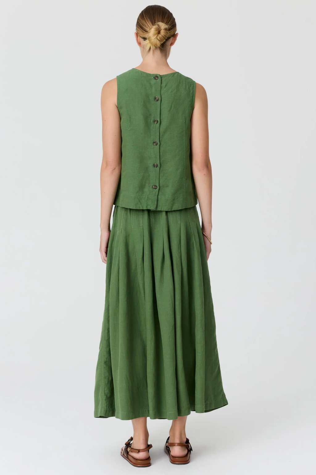 Frankie Pleat Skirt
