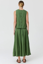 Frankie Pleat Skirt