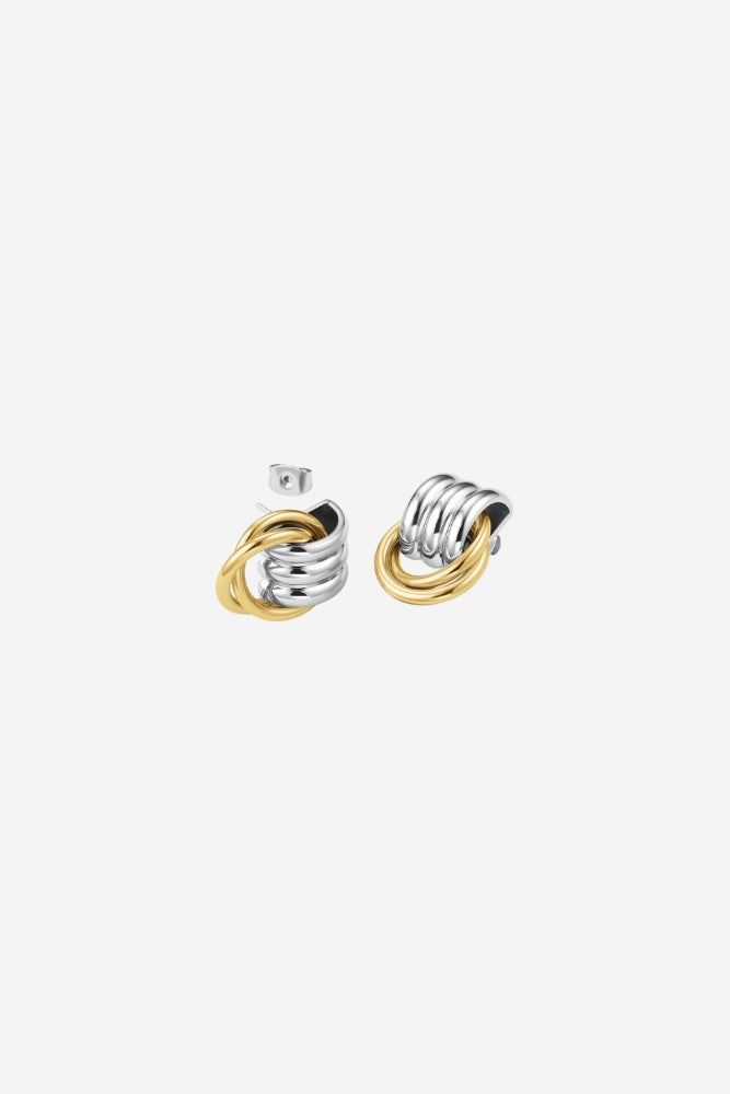 Modern Vintage Duotone Earrings