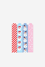 Santa & Snowman - Christmas Paper Chain