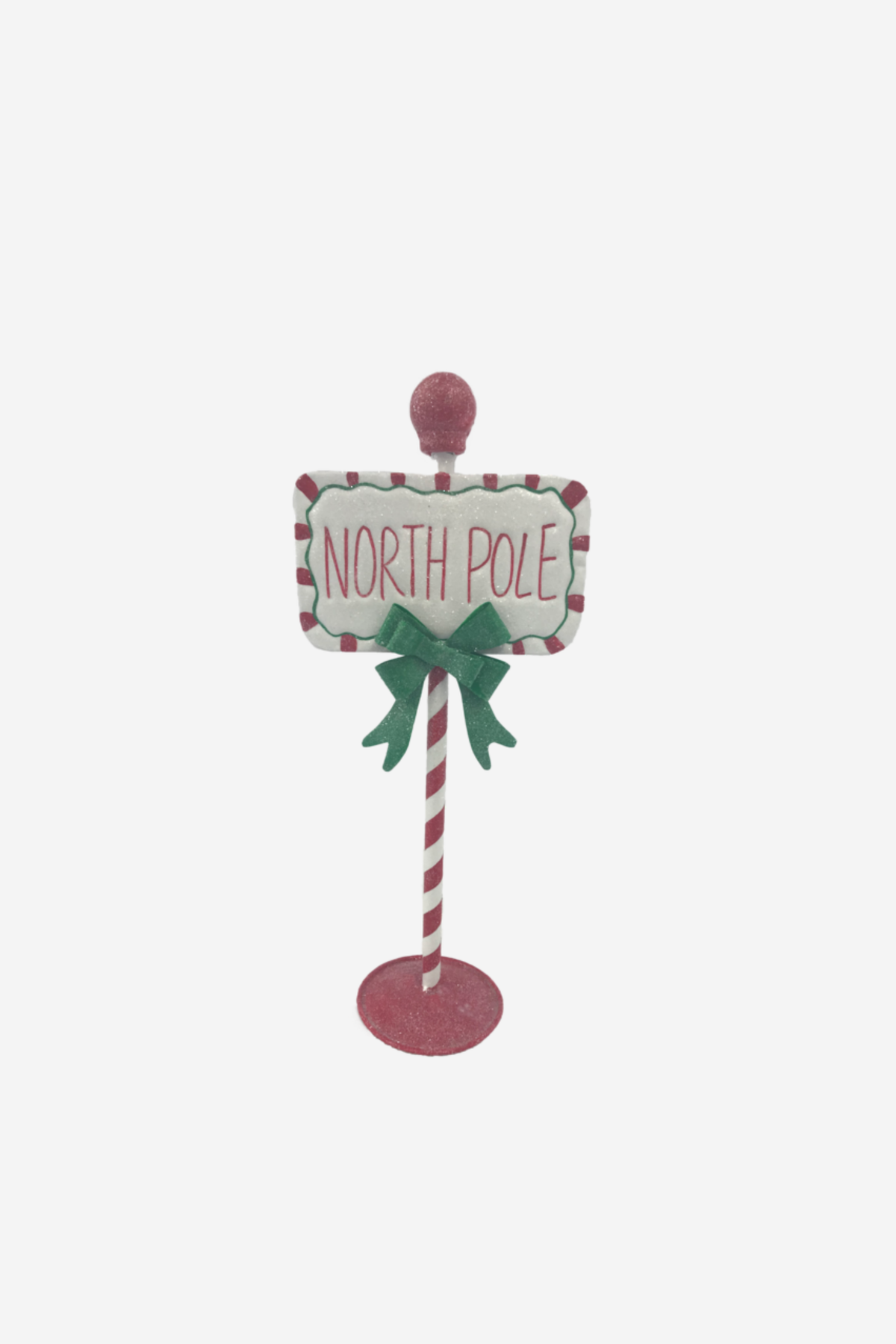 North Pole Candy Sign