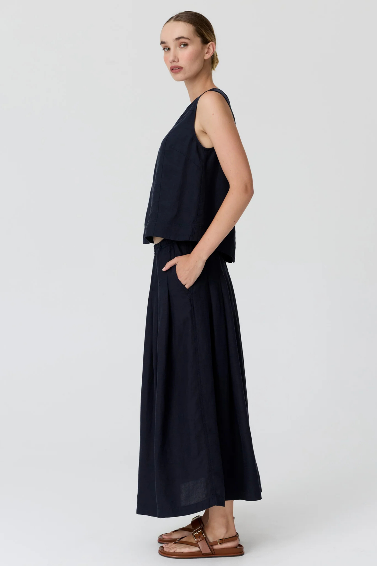 Frankie Pleat Skirt