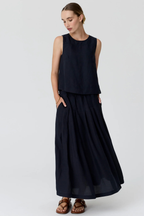 Frankie Pleat Skirt