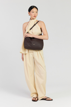 Miki Shoulder Bag - Cacao Luxe