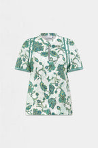 Charm Top - Garden Paisley