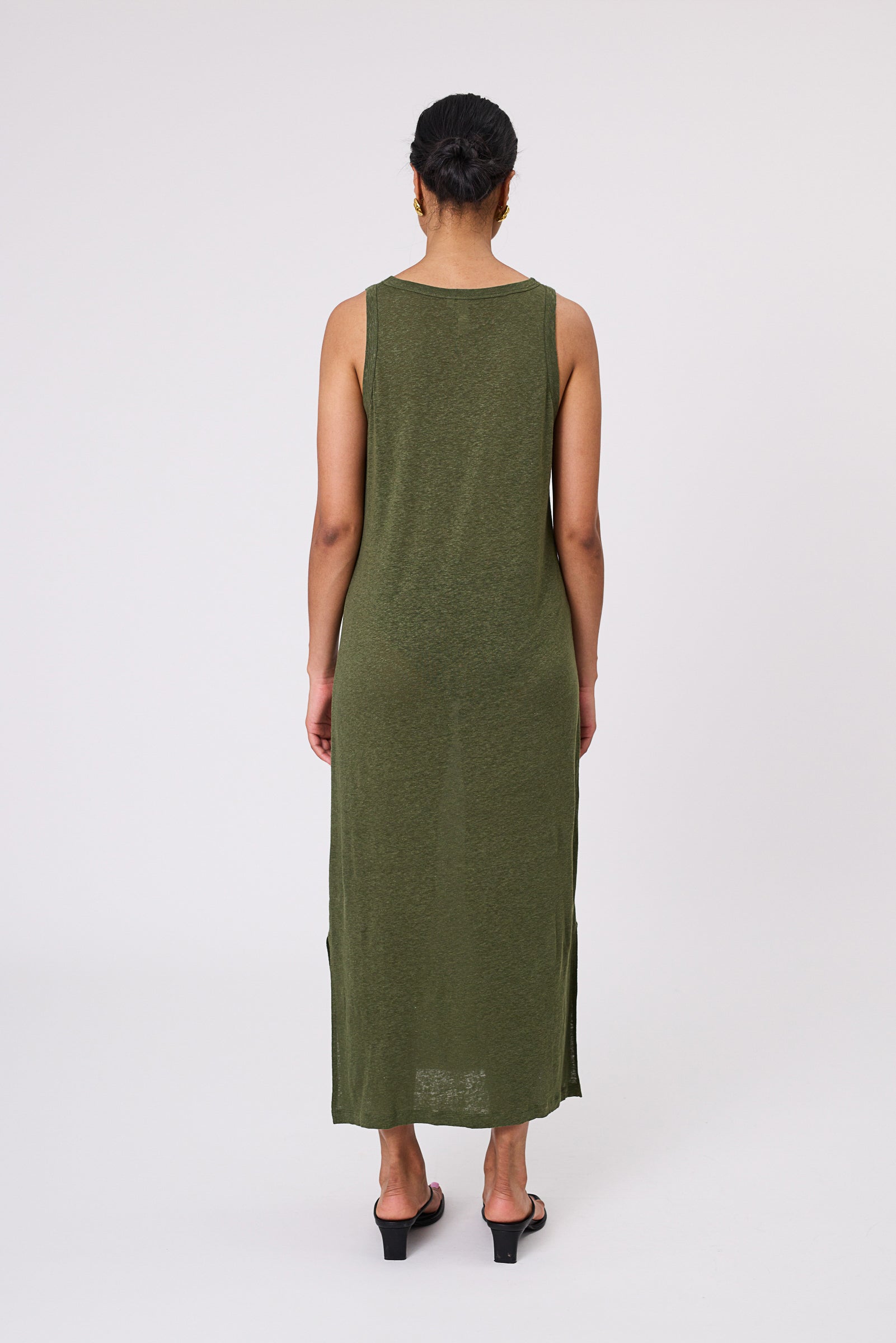 Athens Tank Dress - Cypress