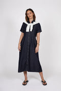 Axis Shirt dress - Indigo