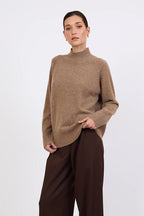 Cashmere Funnel Neck