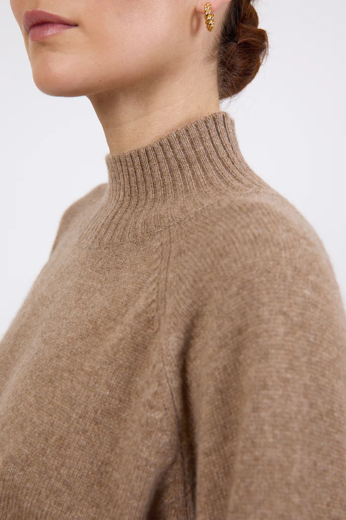 Cashmere Funnel Neck