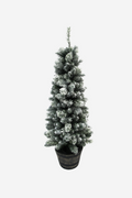 Snow Potted Xmas Tree 5Ft