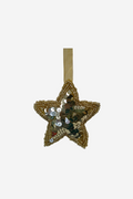 Gold Sequinned Hanging Star