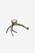 Aluminium Antler Tealight - Silver