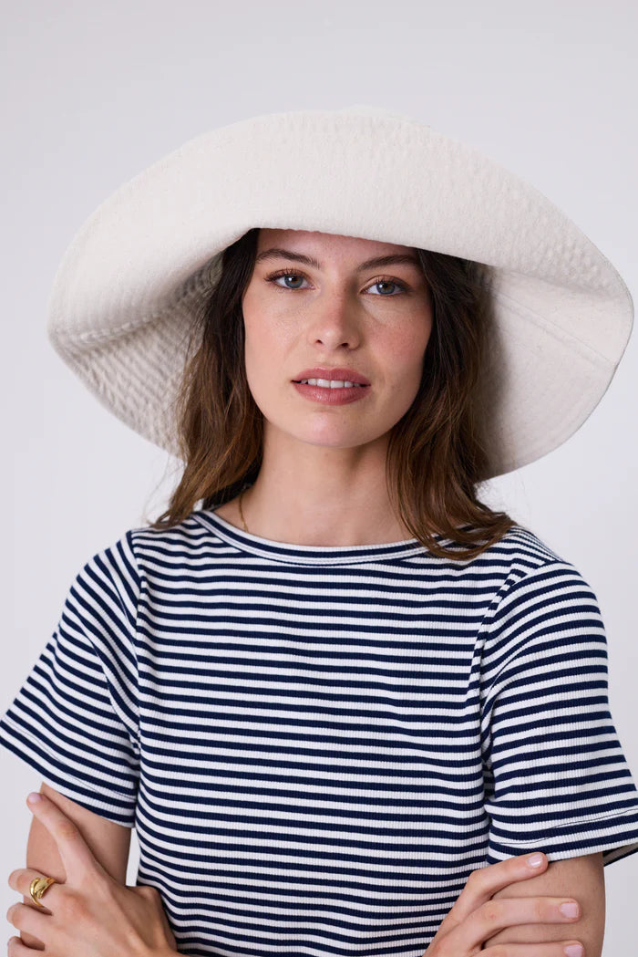 Coastal Brim Hat - Natural