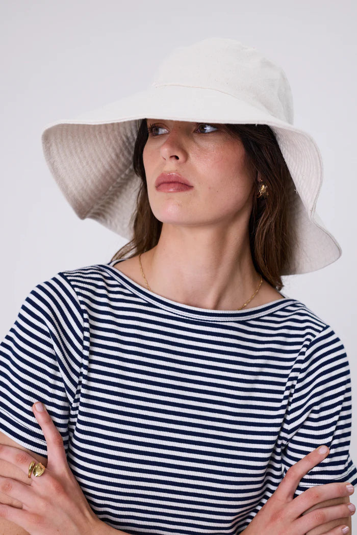 Coastal Brim Hat - Natural