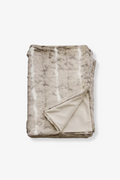 Heirloom Faux Fur Throw - Mountain Rabbit