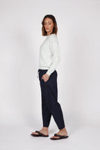 Cora Barrel Pant - Ink