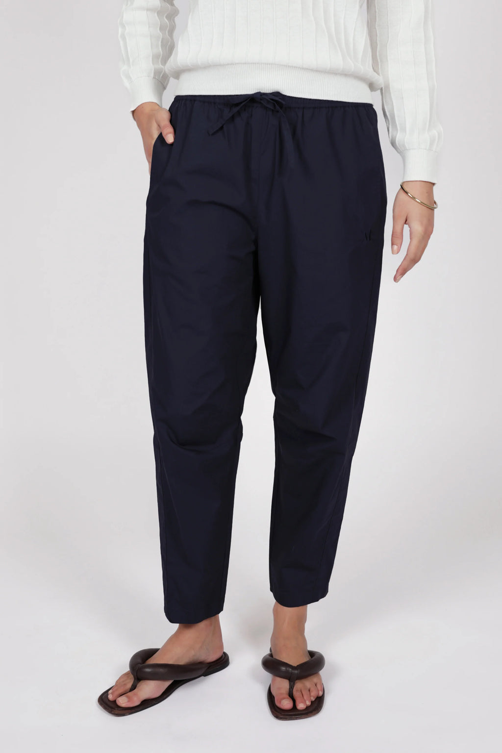 Cora Barrel Pant - Ink