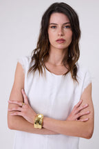 Costa Linen Dress - White
