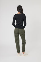 Echo Rib Long Sleeve - Black