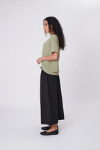 Ember Knit Tee - Celery