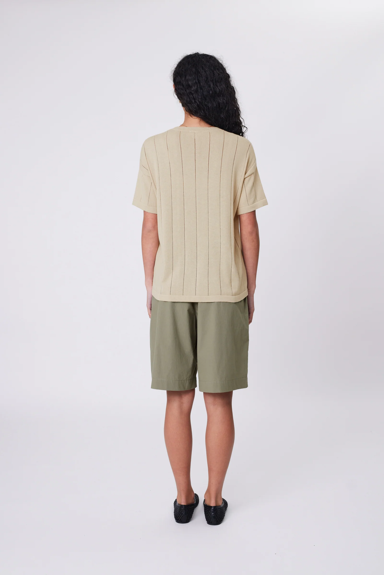 Ember Knit Tee - Hummus