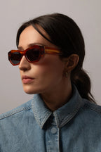 Emily Sunglasses - Whisky Tortoise