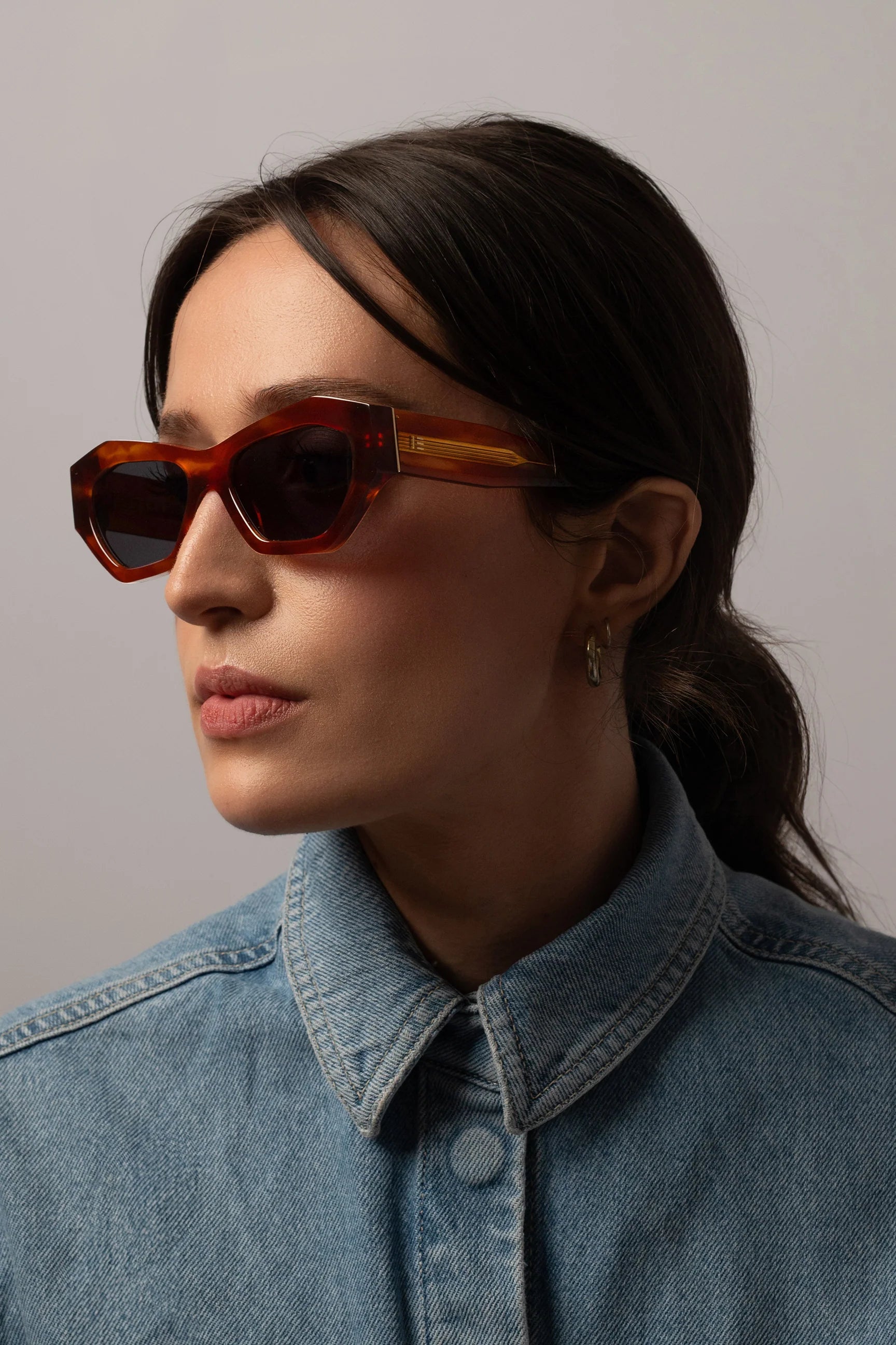 Emily Sunglasses - Whisky Tortoise