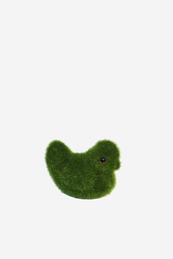 Small Green Flocked Chick