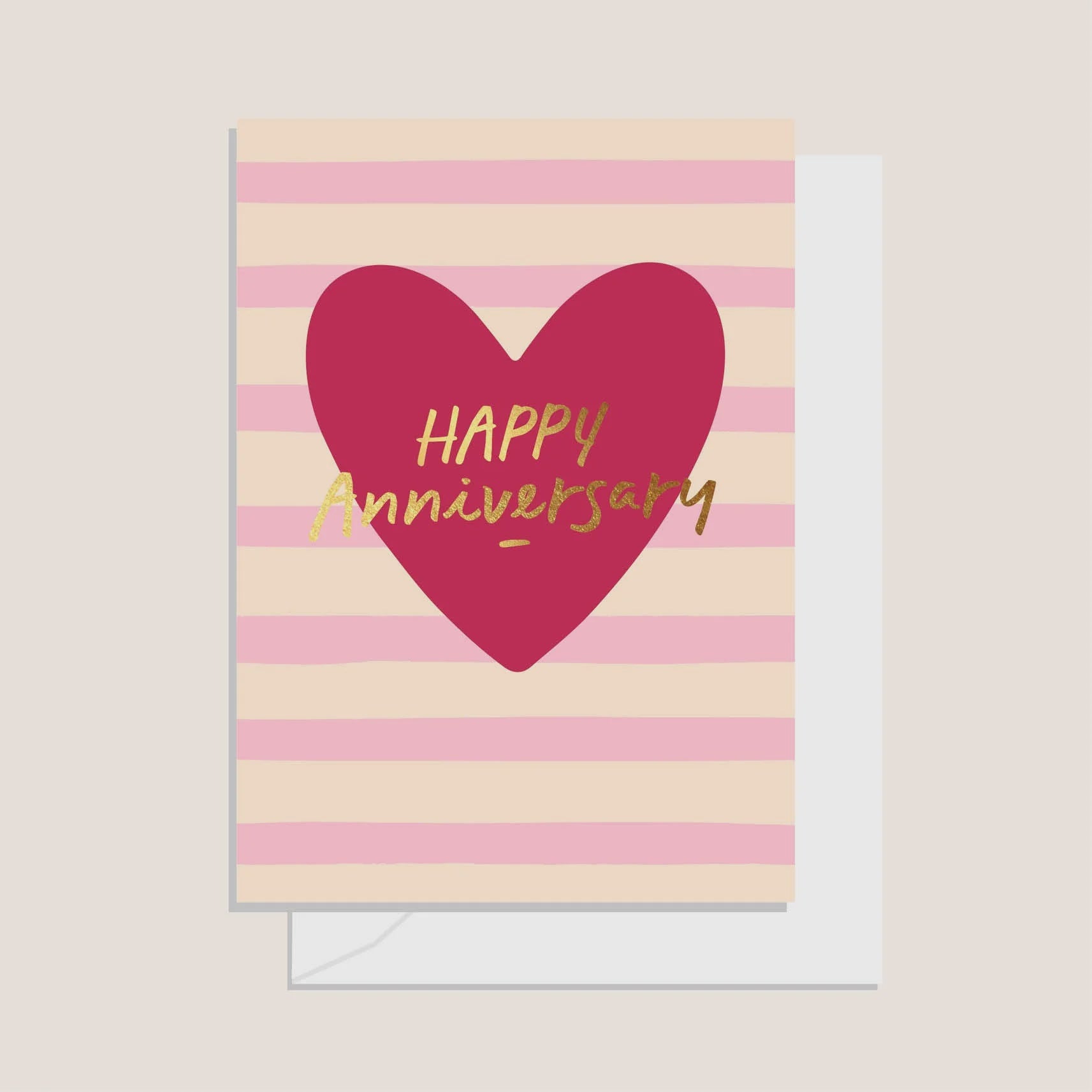 Happy Anniversary Heart Cherry - Gift Card