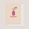 Flower Vase Cherry Stripe - Gift Card