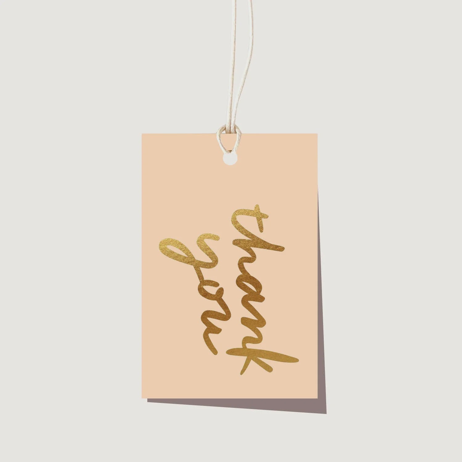 Gift Tag - Thank You Latte
