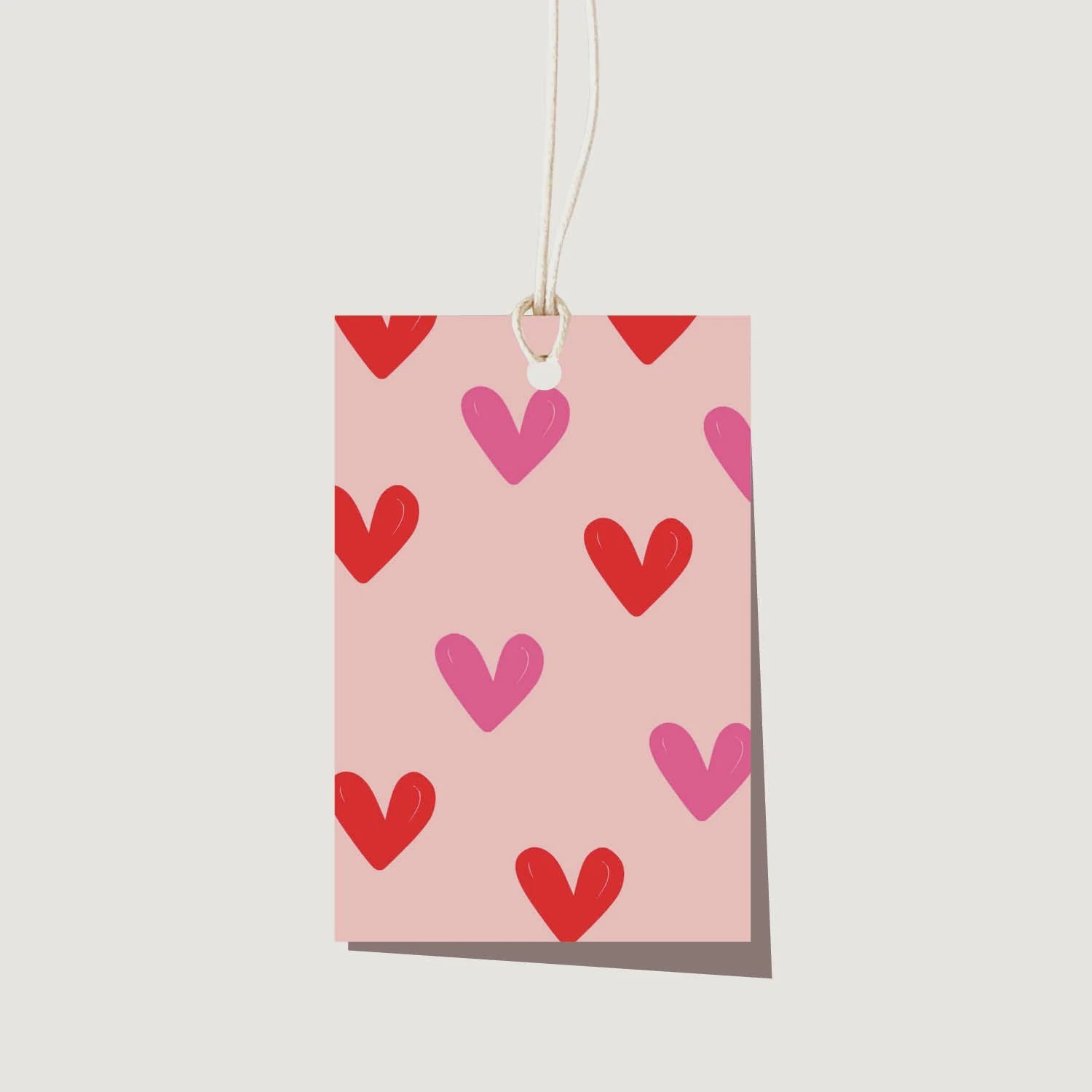 Gift Tag - Hearts