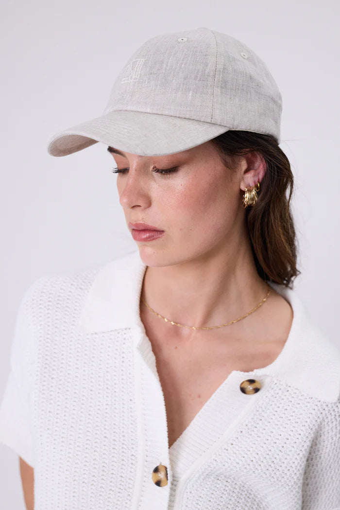 Icon Linen Cap