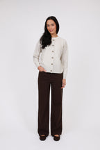 Icon Wide Jean - Chocolate