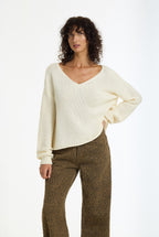 Keep me Close Sweater - Winter White