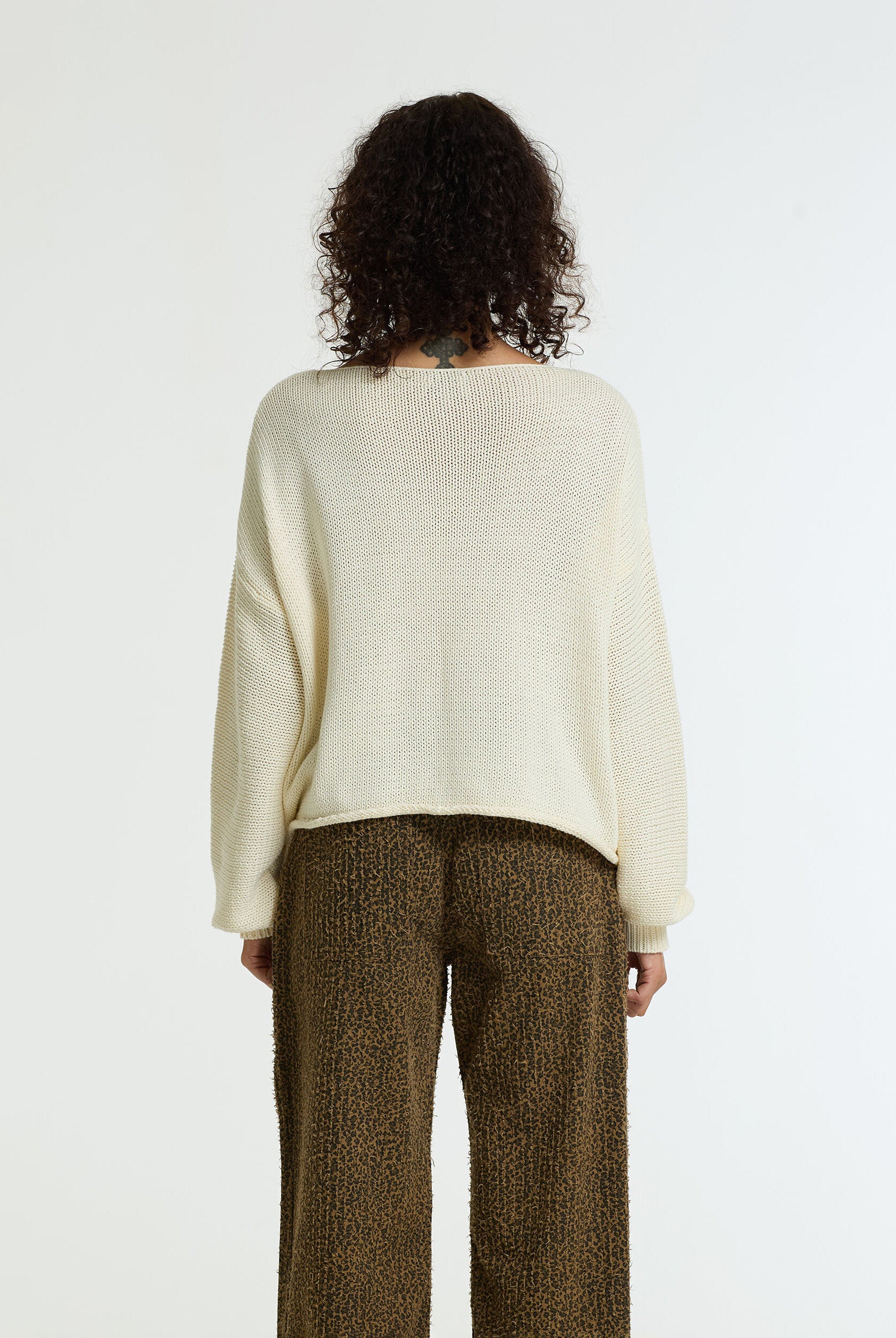Keep me Close Sweater - Winter White