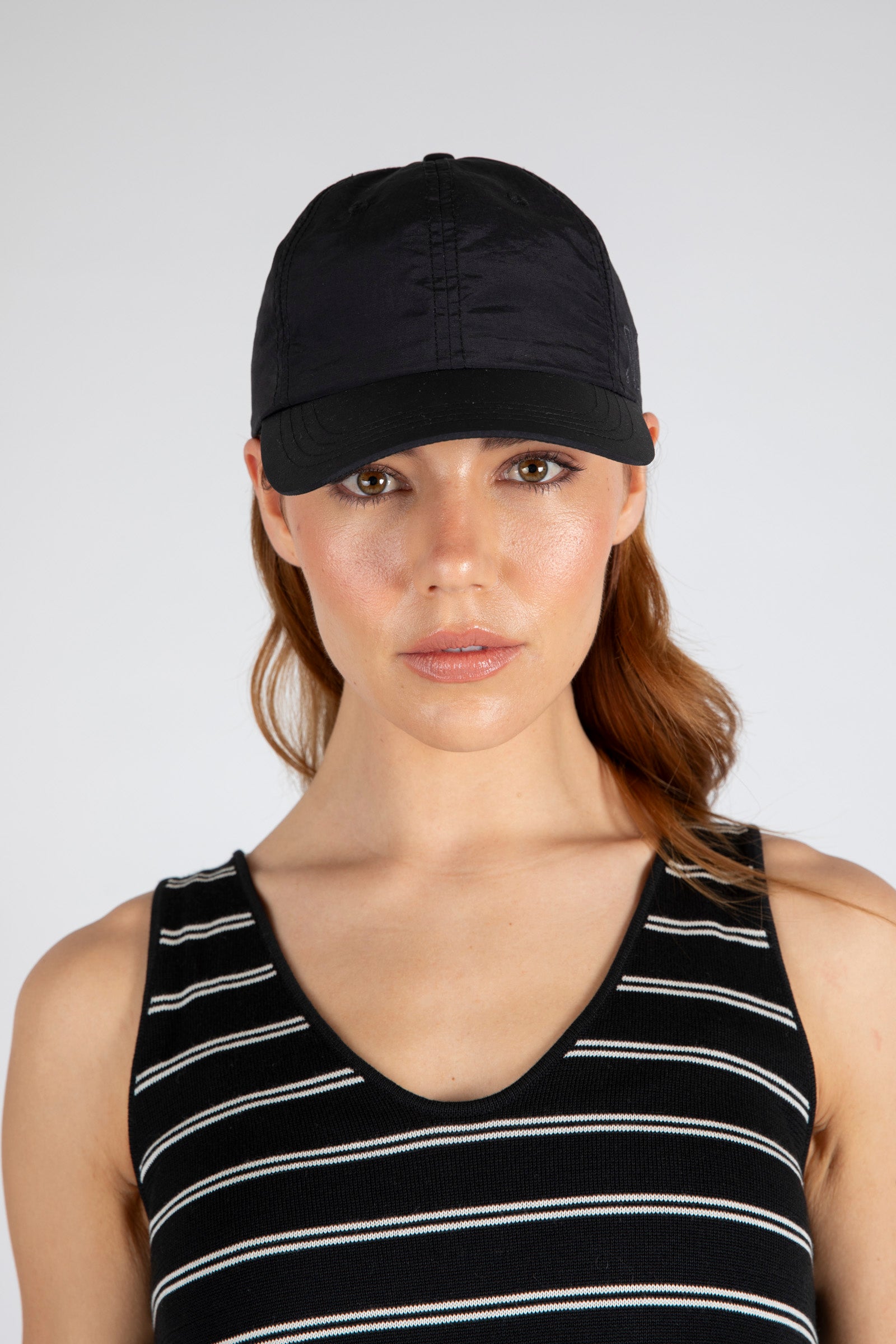 Nylon Sport Cap - Black O/S