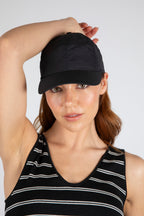 Nylon Sport Cap - Black O/S