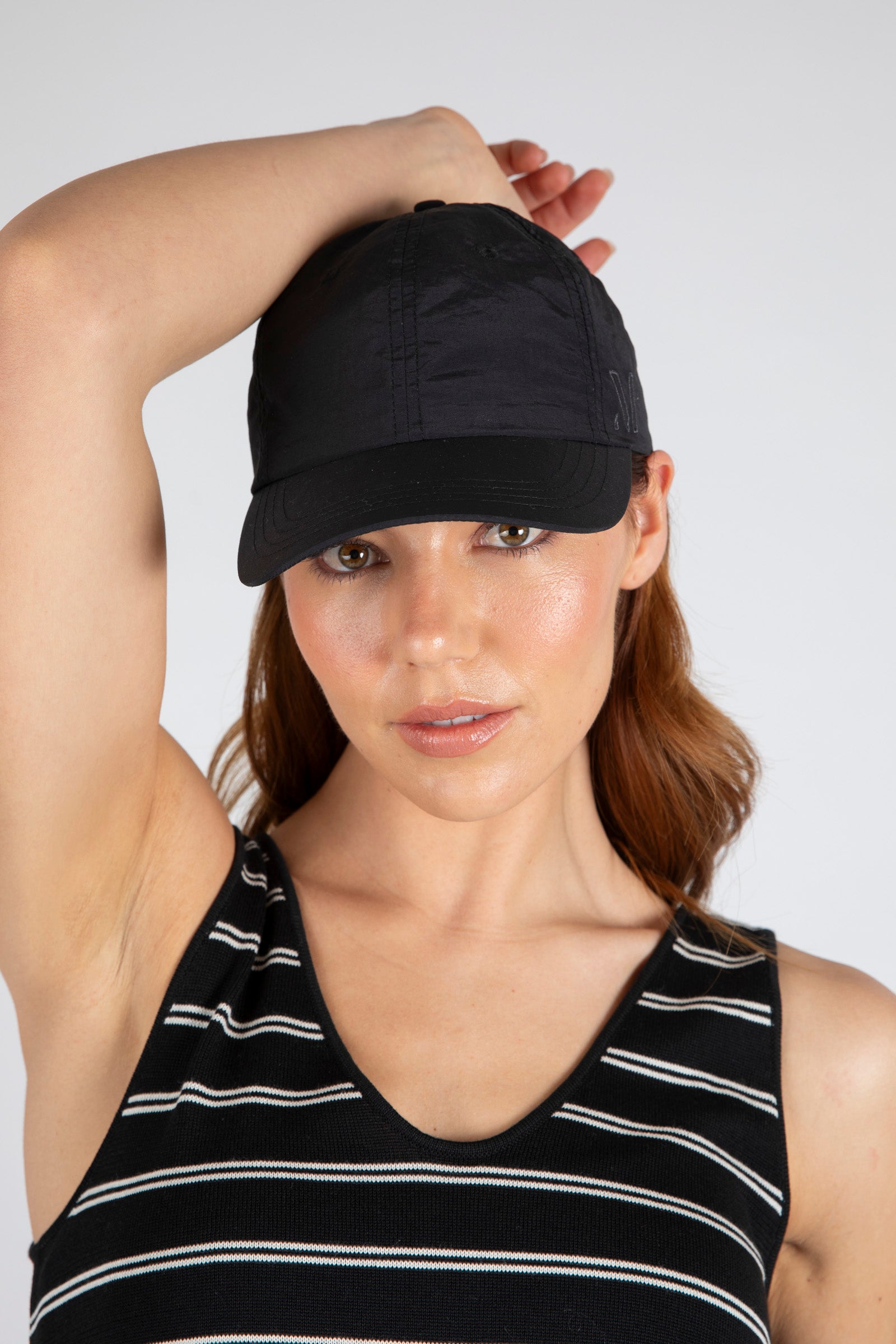 Nylon Sport Cap - Black O/S
