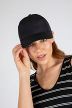 Nylon Sport Cap - Black O/S