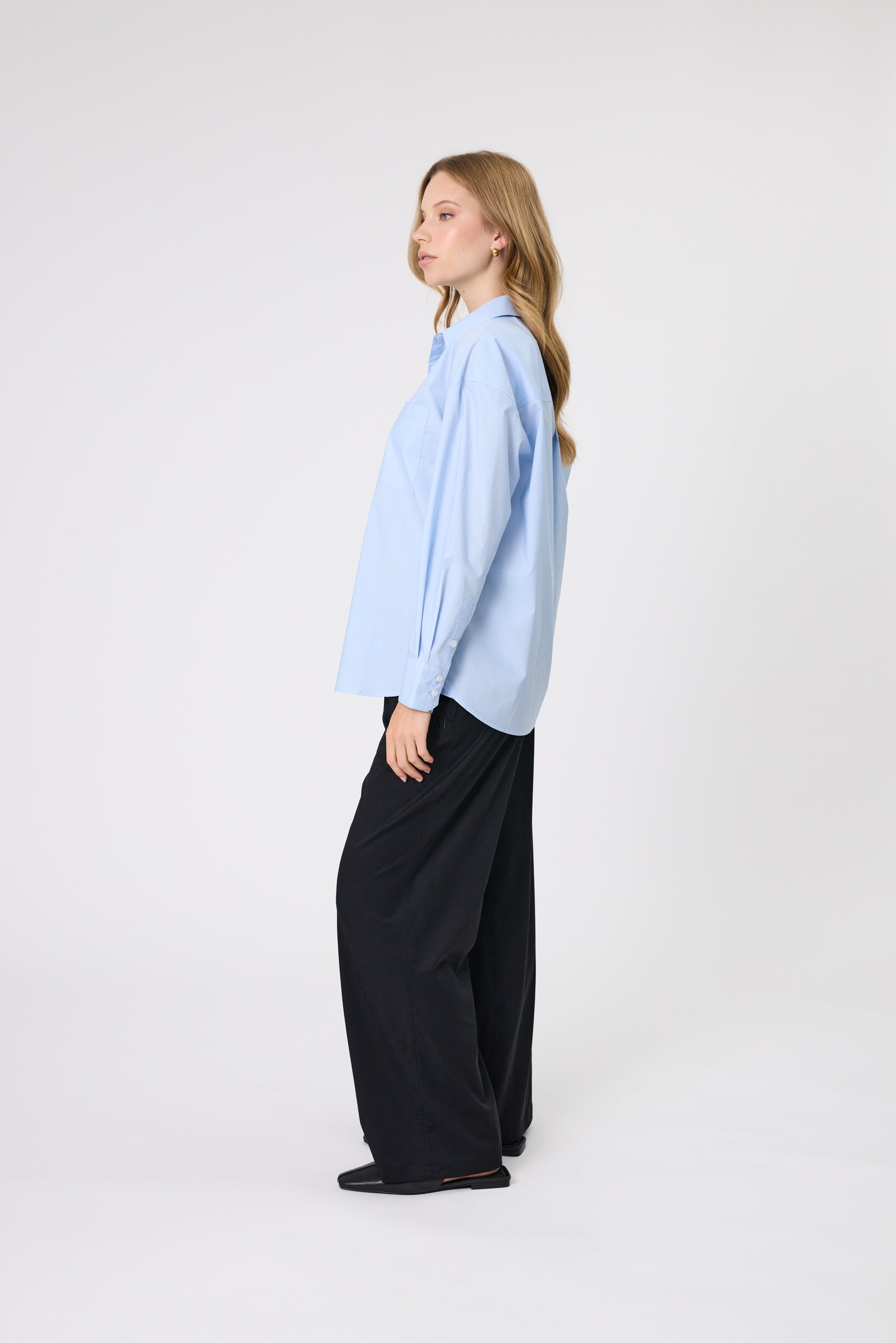 Market Shirt - Ice Blue