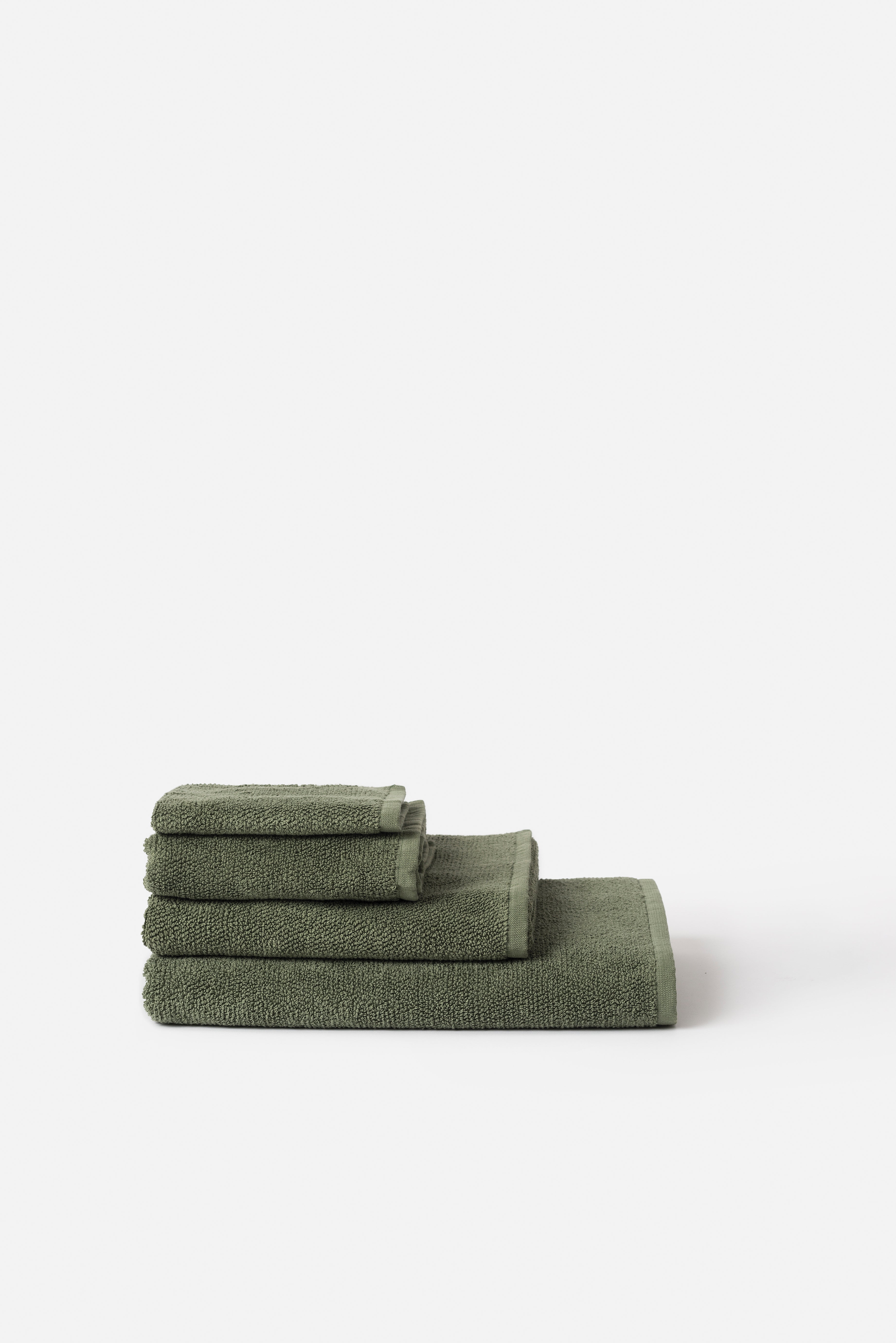 Classic Cotton Bath Mat - Olive