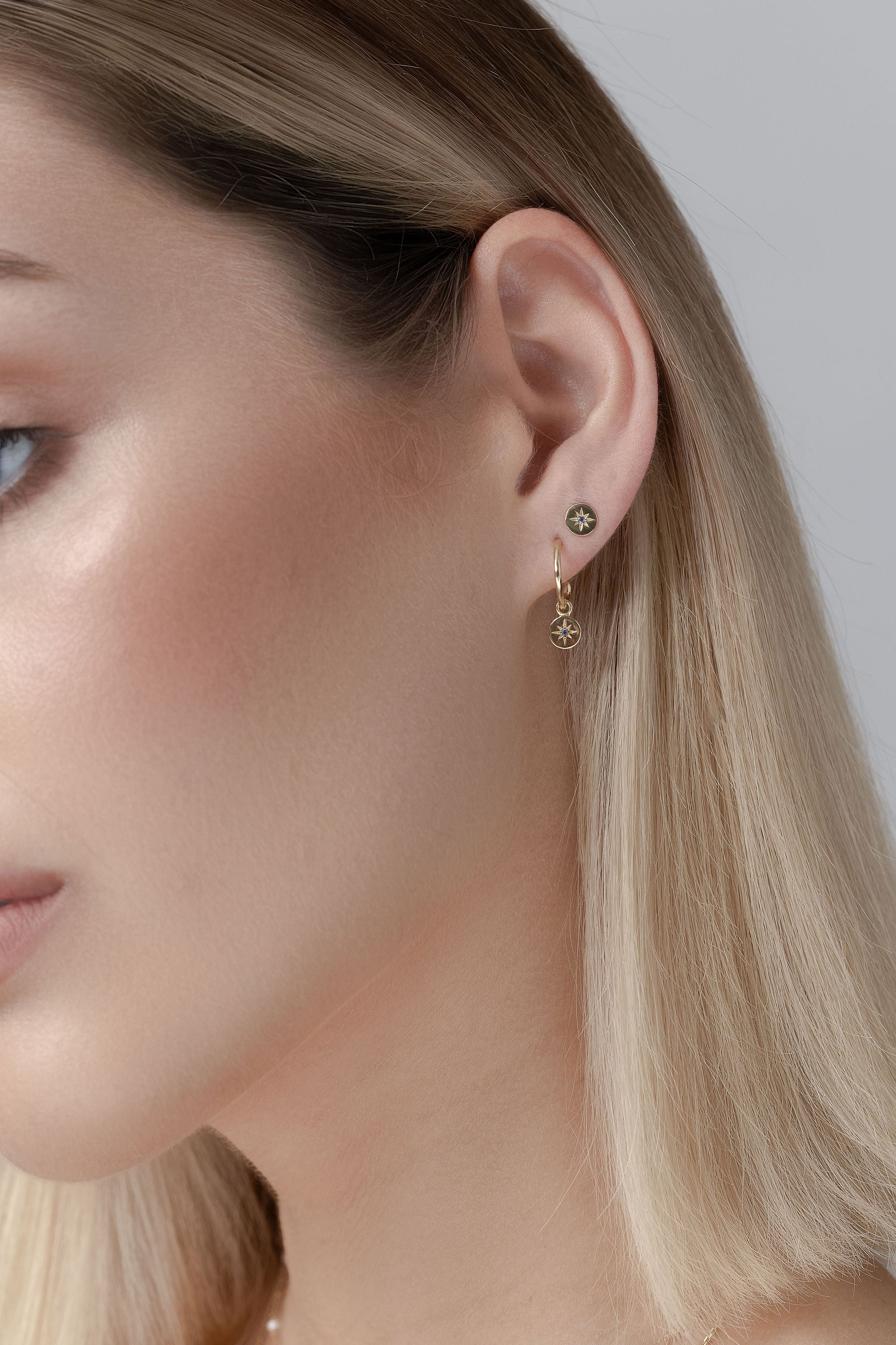 Petite North Star Studs
