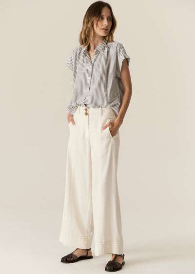 Vera  Cap Sleeve Shirt