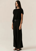Zone Twist Tee - Black