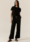 Zone Twist Tee - Black