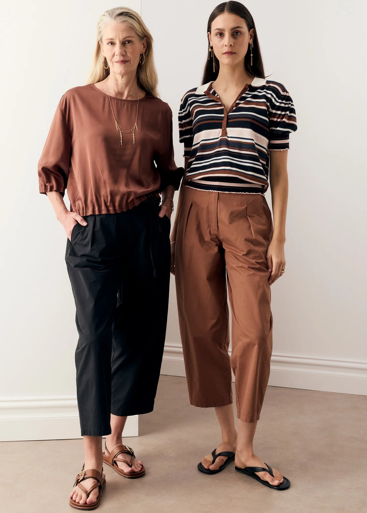 Cedar Lurex Knit - Black /Copper