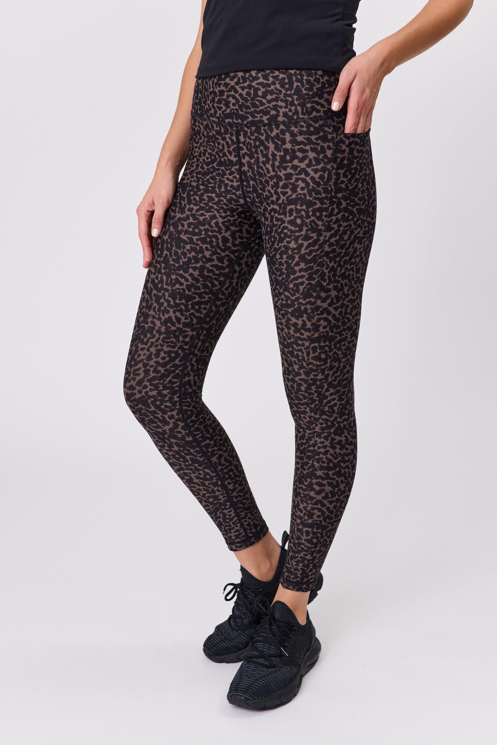 Pace 7/8 Legging - Cheetah Print