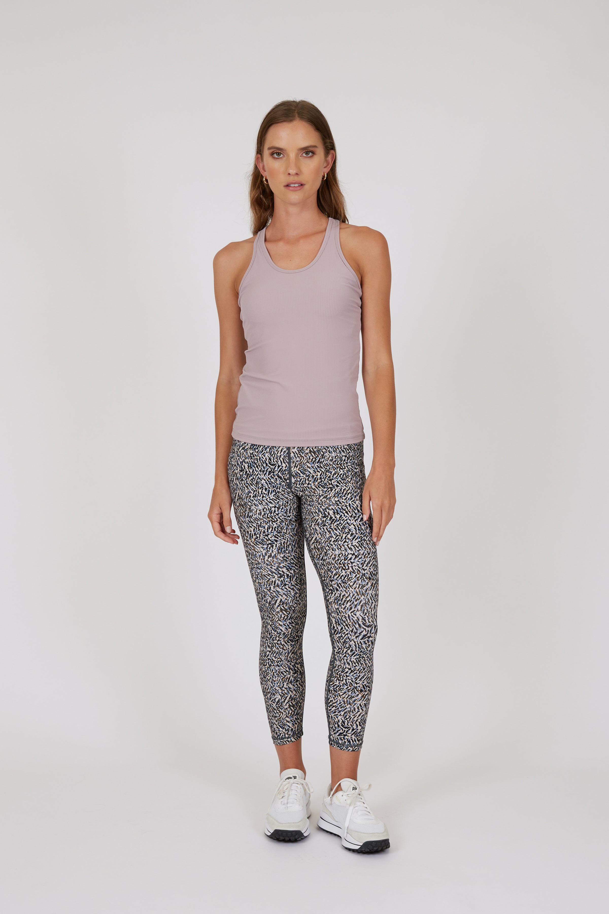 Pace 7/8 Legging - Drift Print