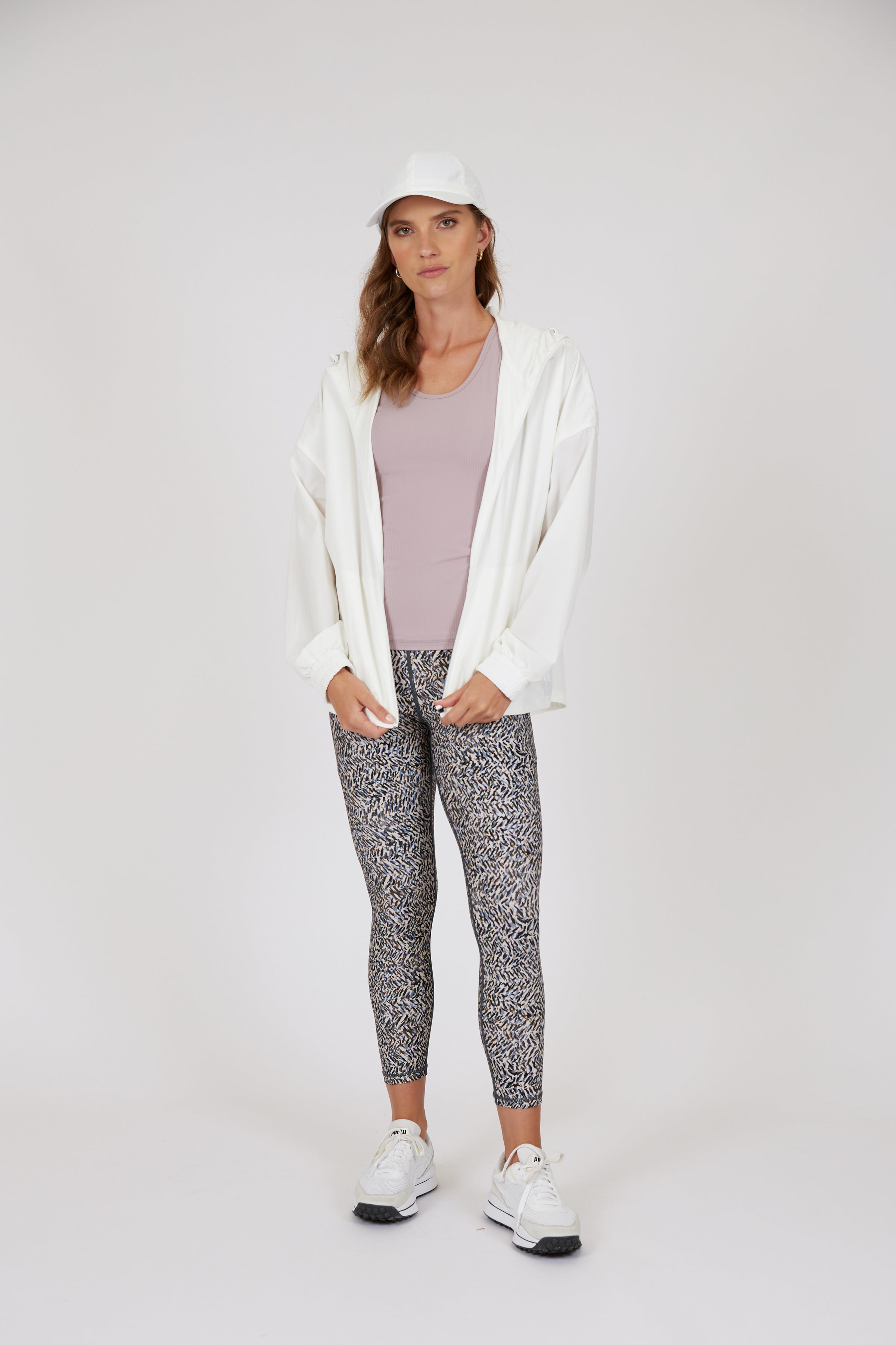 Pace 7/8 Legging - Drift Print